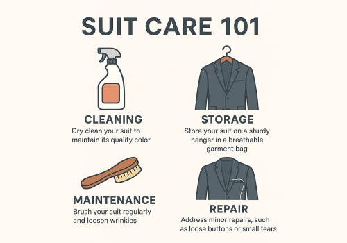 How to Care for Your Custom Suit After Returning Home